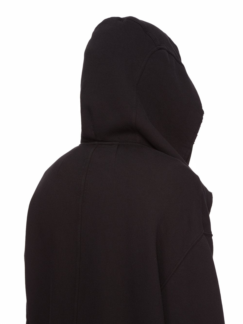 DRAGGING HOODED GIMP HOODIE BLACK