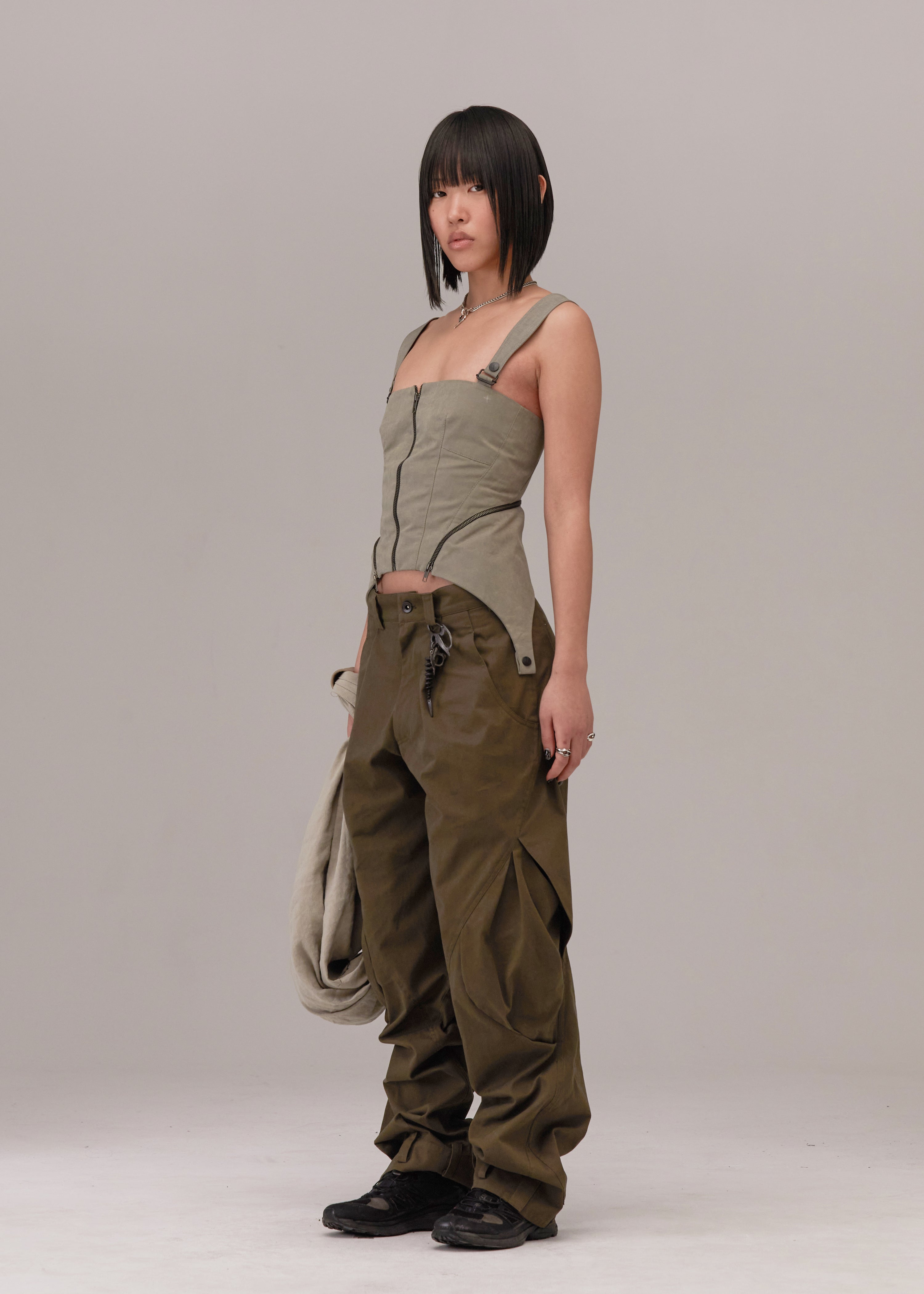 CORSET WARM GREY