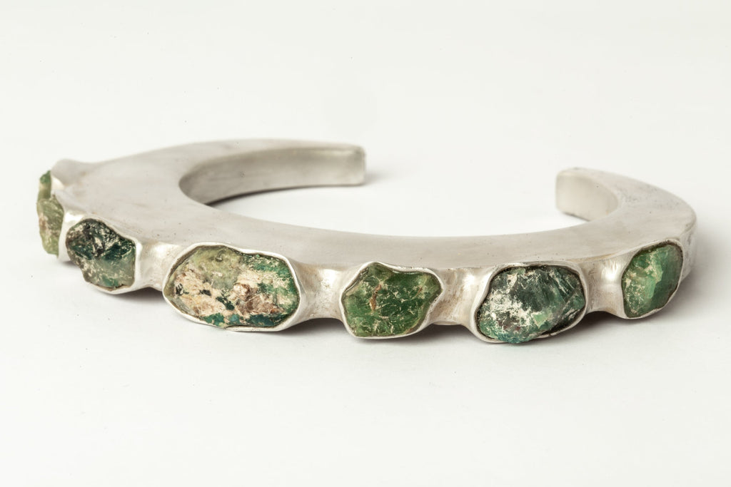 Crescent Bracelet (Terrestrial Surfaced, 7mm)