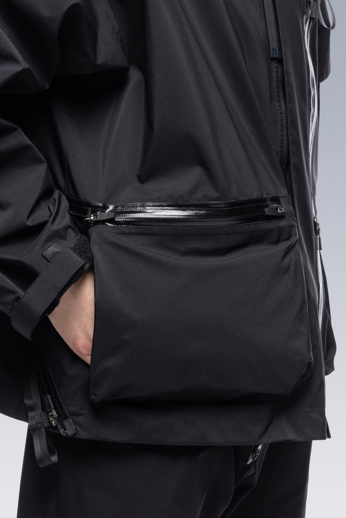 J115-GT 3L Gore-Tex Pro Interops Jacket - Black/Silver