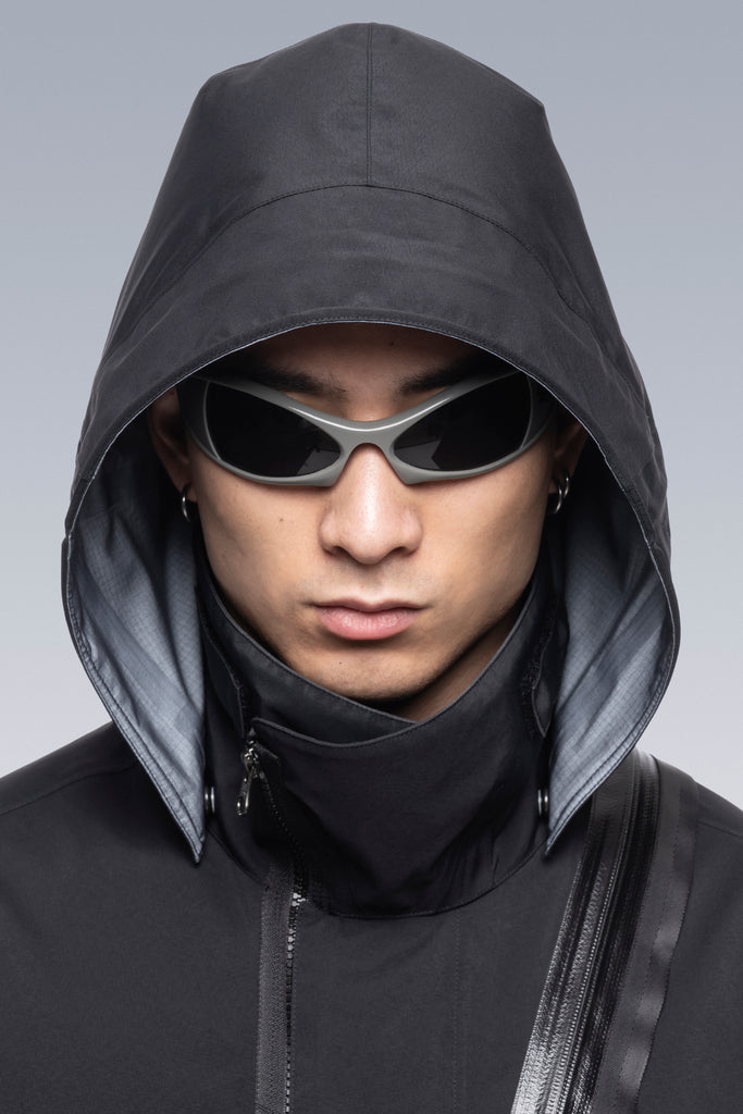 J115-GT 3L Gore-Tex Pro Interops Jacket - Black/Silver