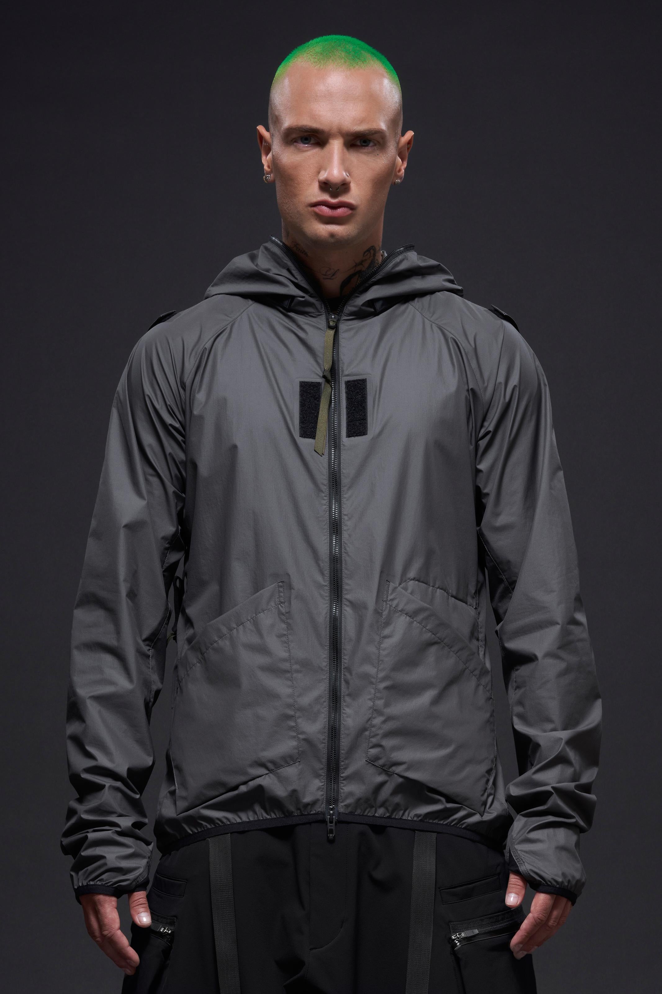 J118-WS Packable Windstopper® Active Shell™ Jacket -Grey