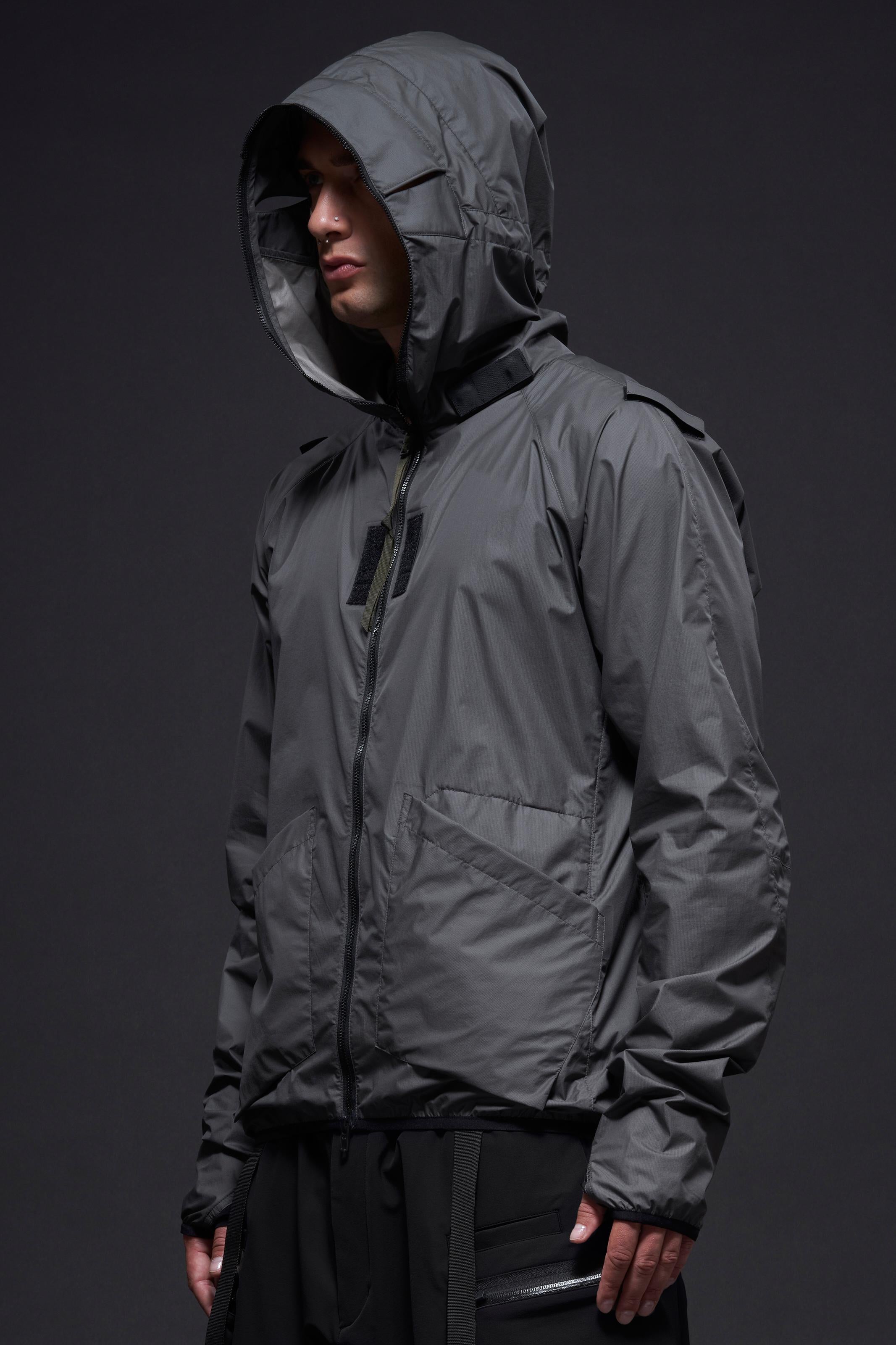 J118-WS Packable Windstopper® Active Shell™ Jacket -Grey