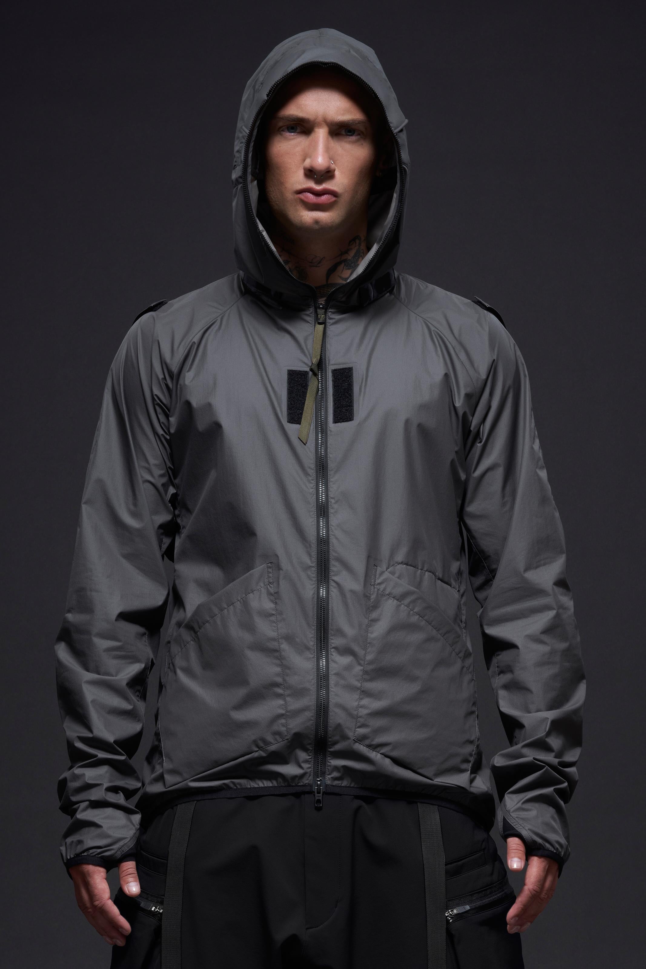 J118-WS Packable Windstopper® Active Shell™ Jacket -Grey