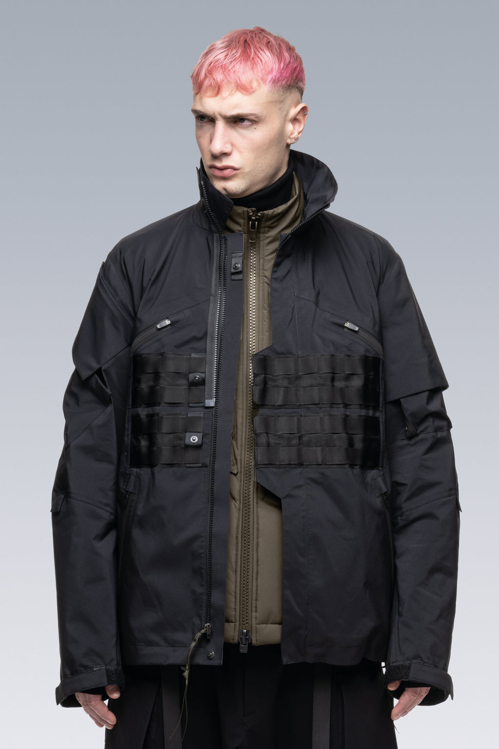 J1WTS-GT 3L Gore-Tex Pro Interops Jacket - RAF Green/Black