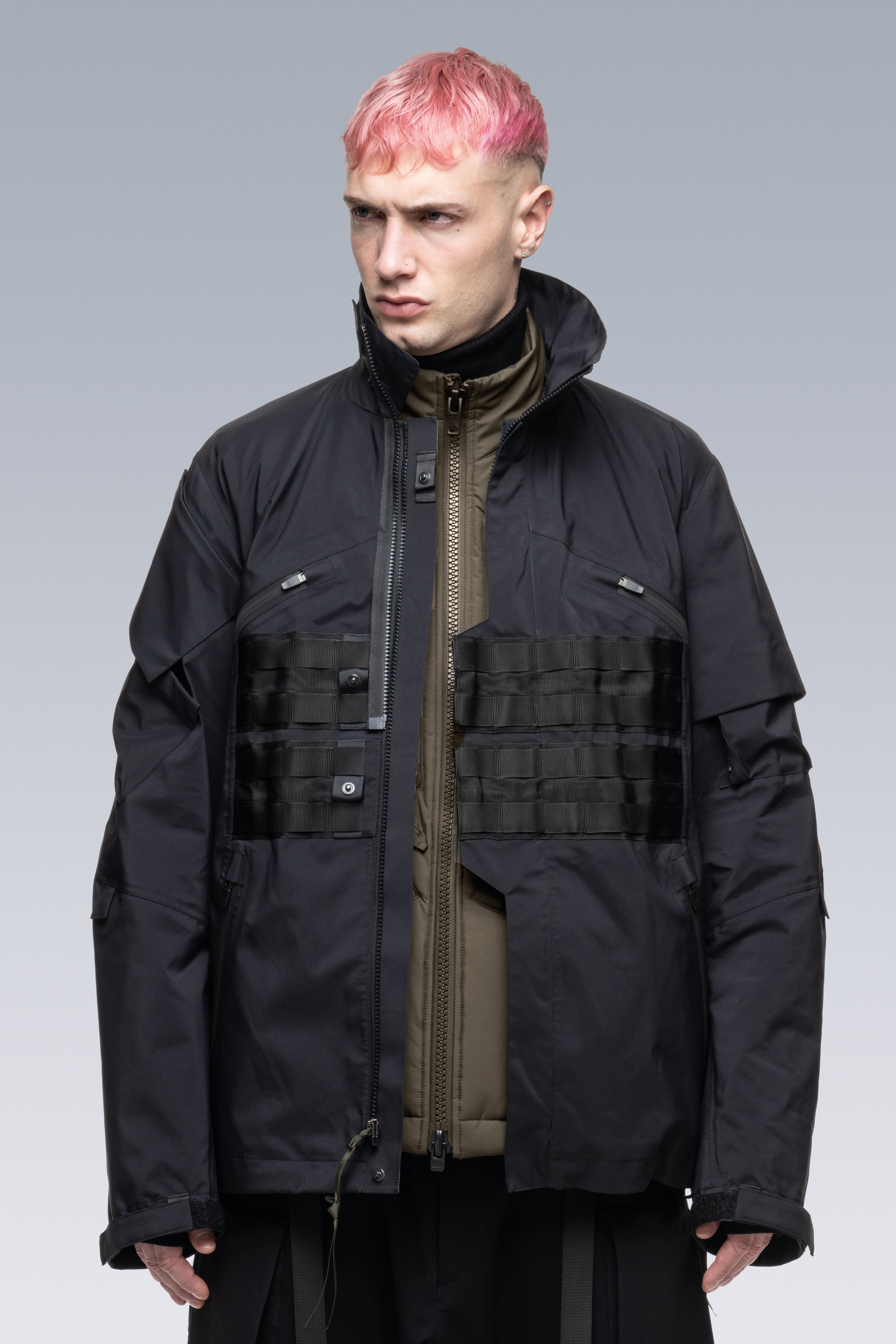 J1WTS-GT 3L Gore-Tex Pro Interops Jacket - RAF Green/Black