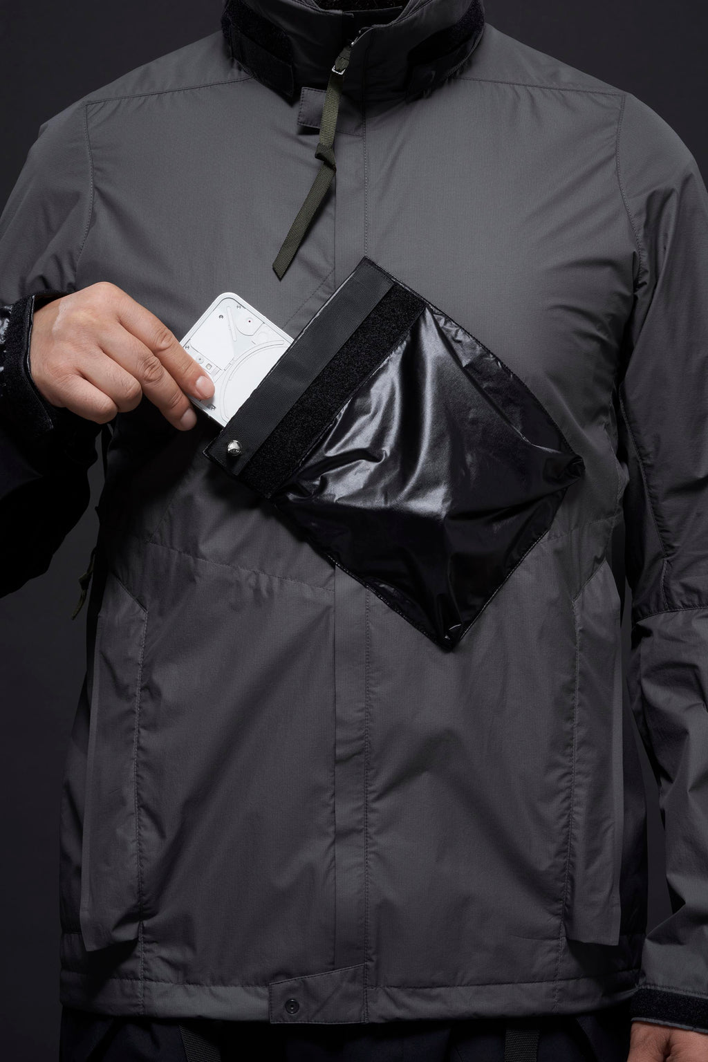 J36-WS Windstopper® Interops Jacket - Grey