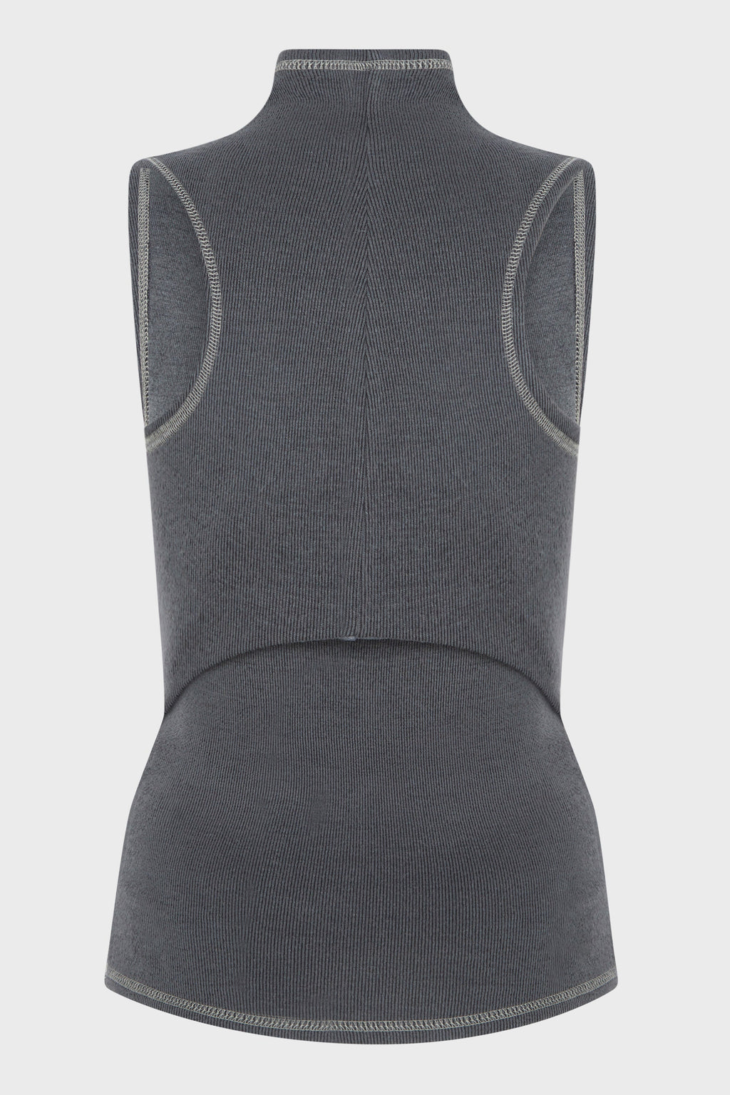 RACERBACK TOP DARK GREY