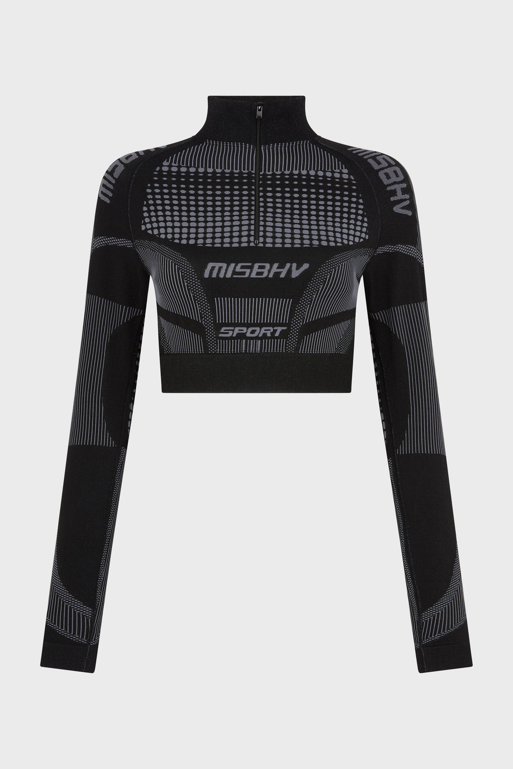 SPORT EUROPA CROPPED QUARTER-ZIP LONGSLEEVE