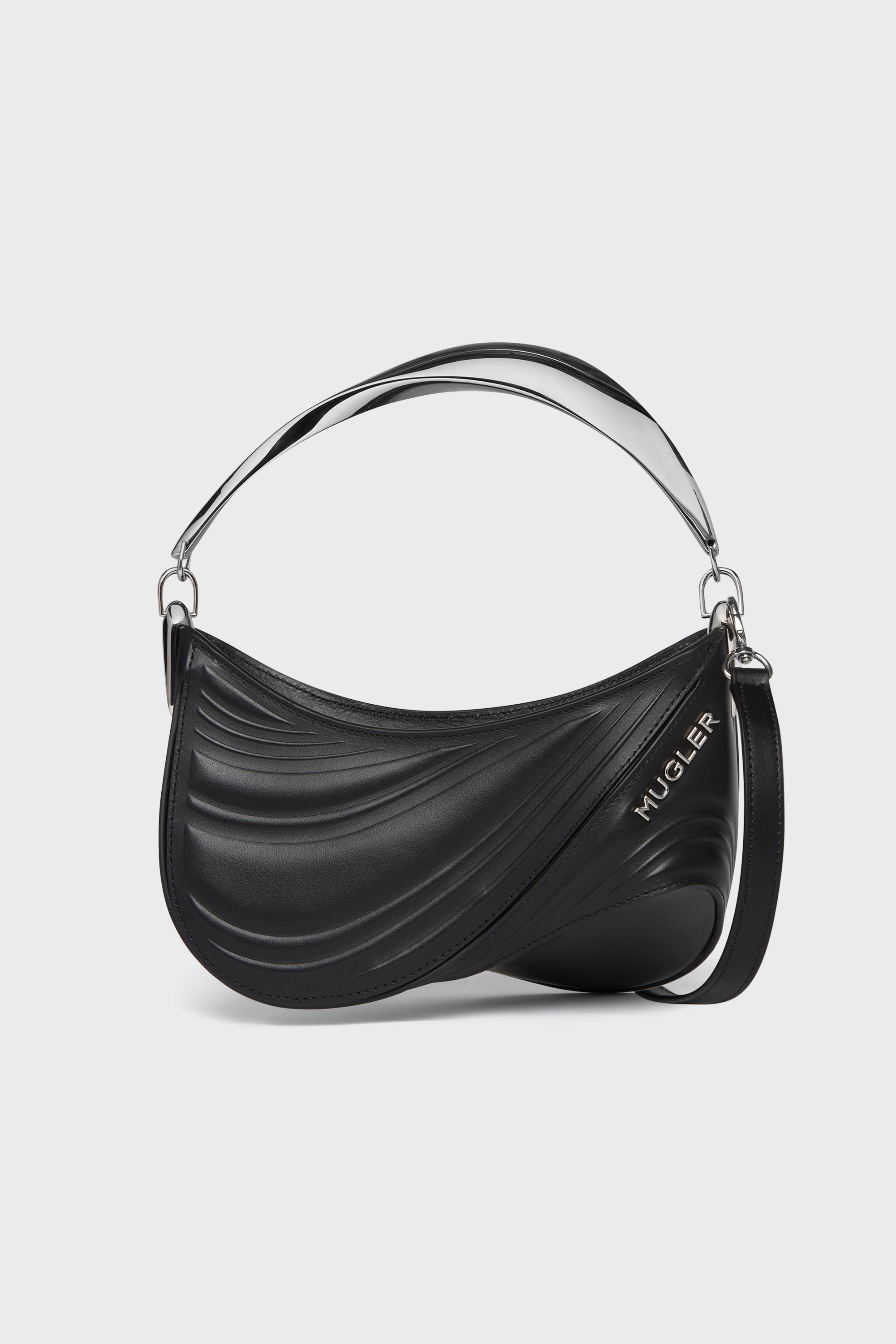 SMALL BLACK CURVE 01 BAG