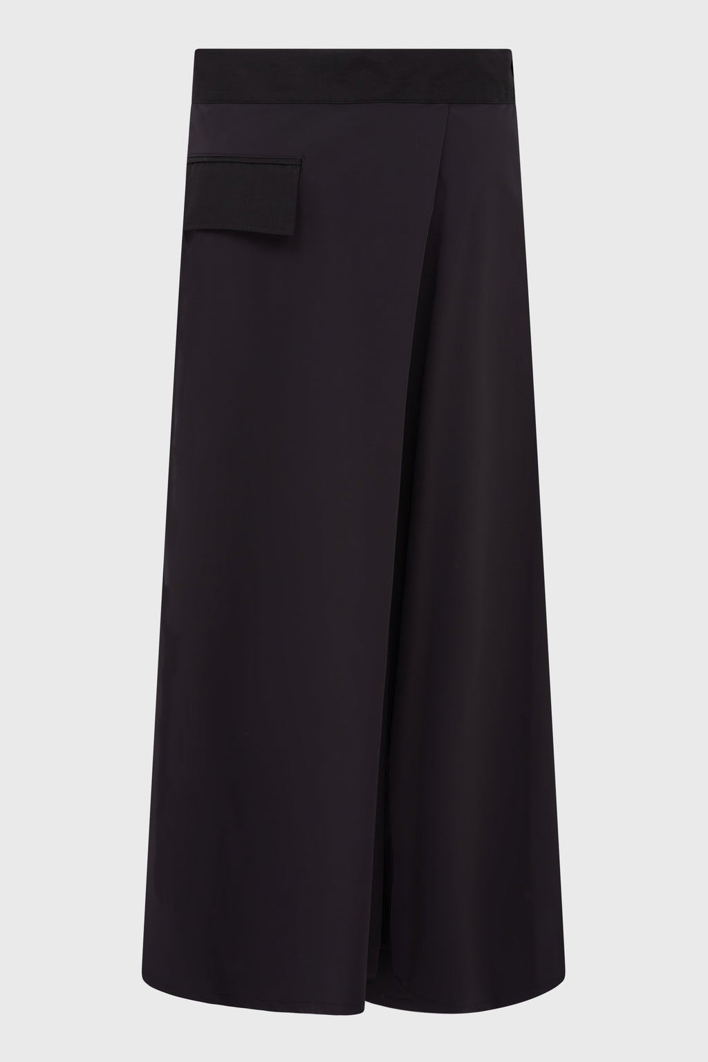 TUCK FLARED PANTS