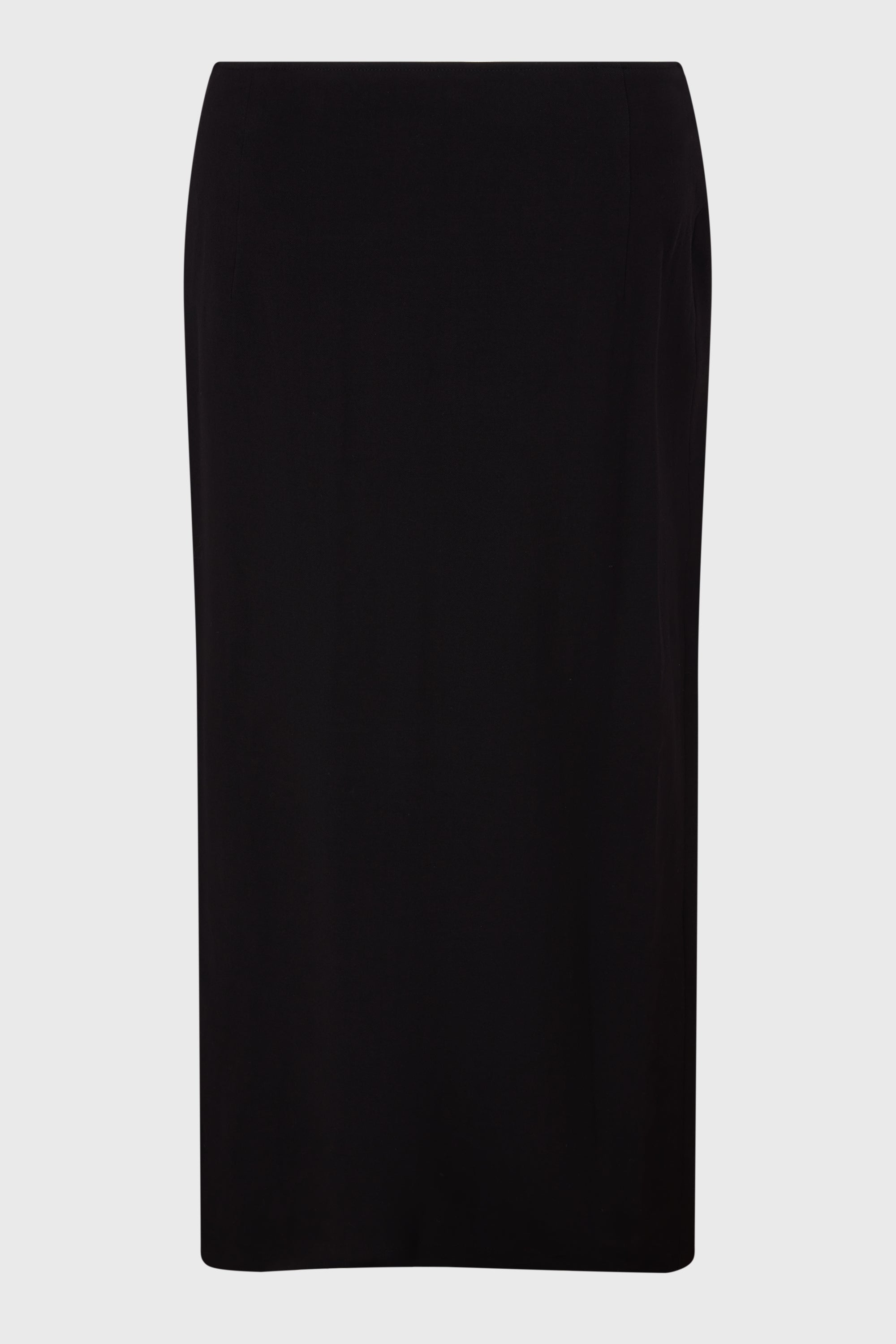 L TUCK DETAIL SLIM SKIRT