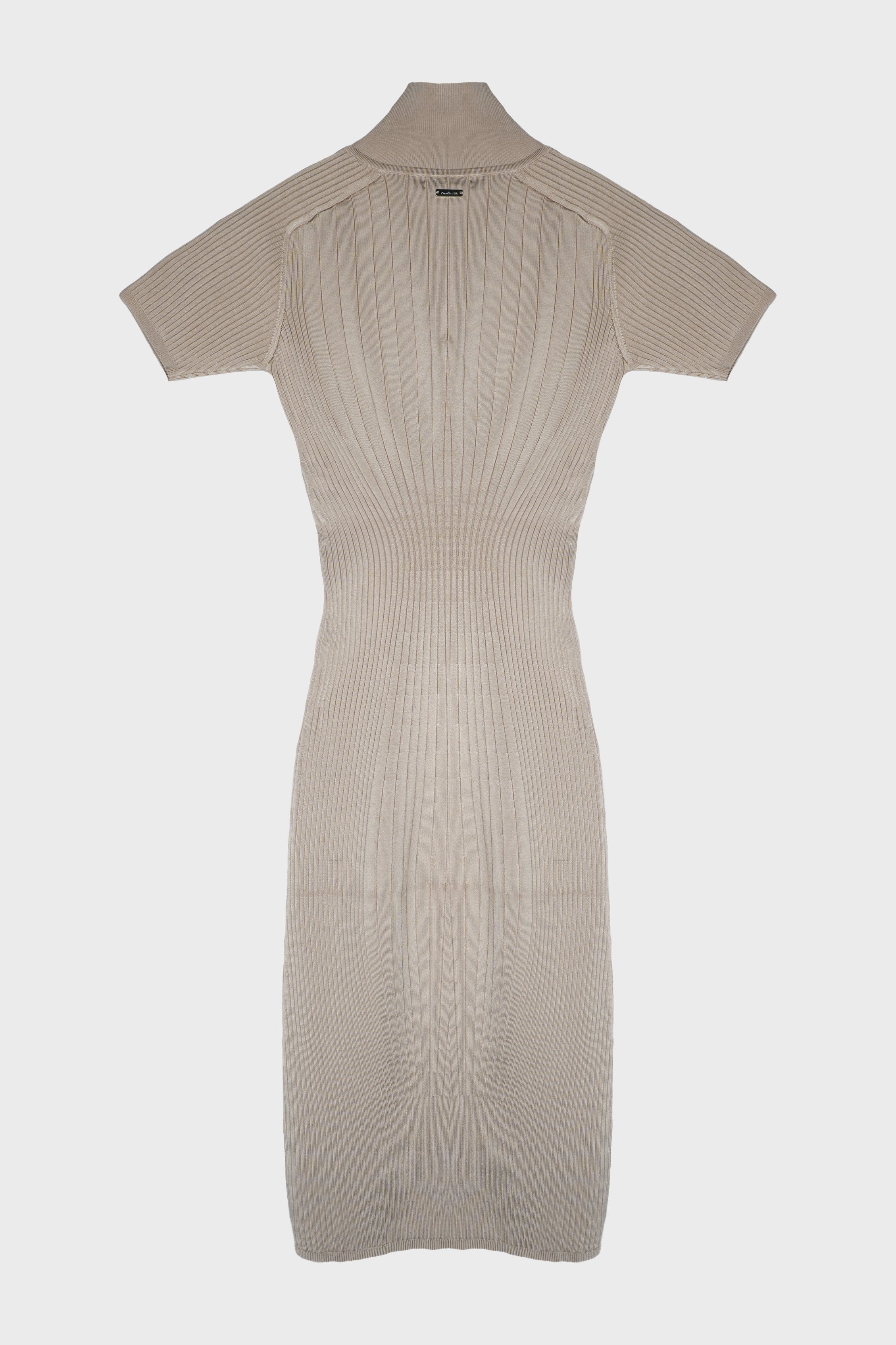 RIB POLO DRESS
