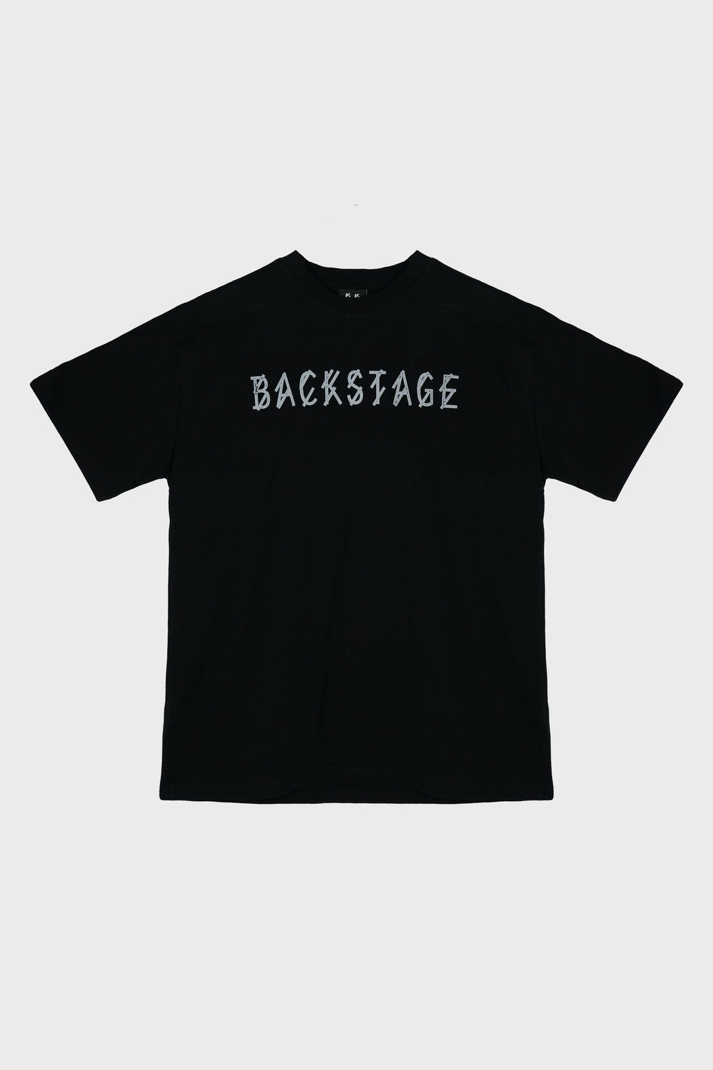 TEE BLACK + BACKSTAGE REFLEX GREY