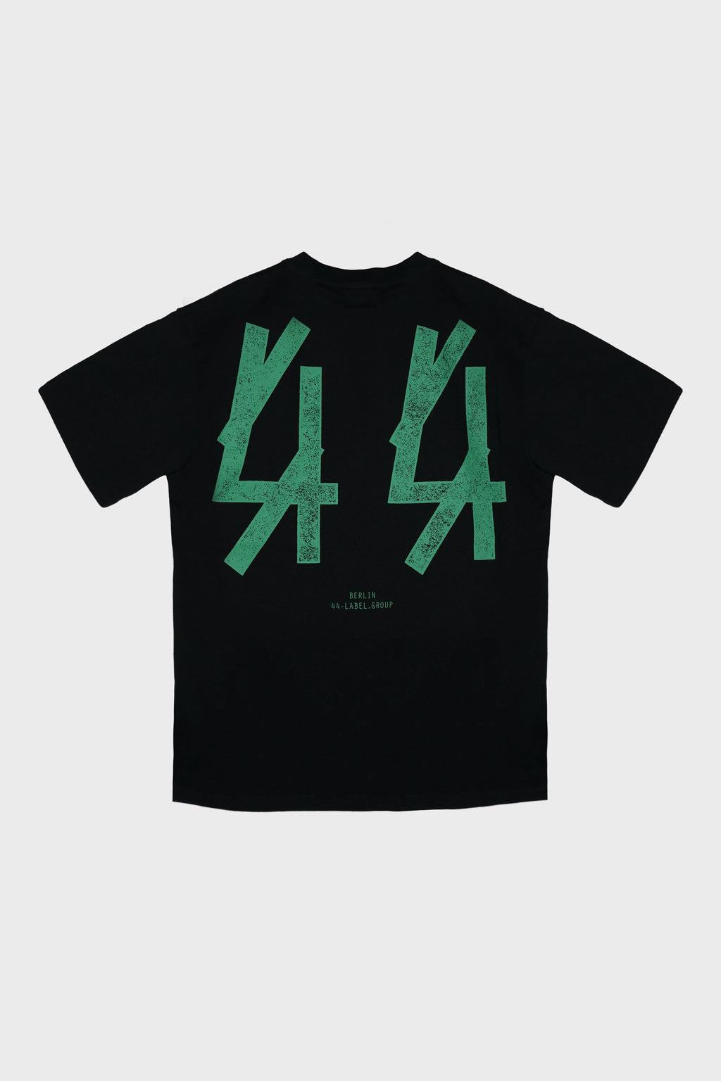 TEE BLACK + GUESTLIST EMERALD