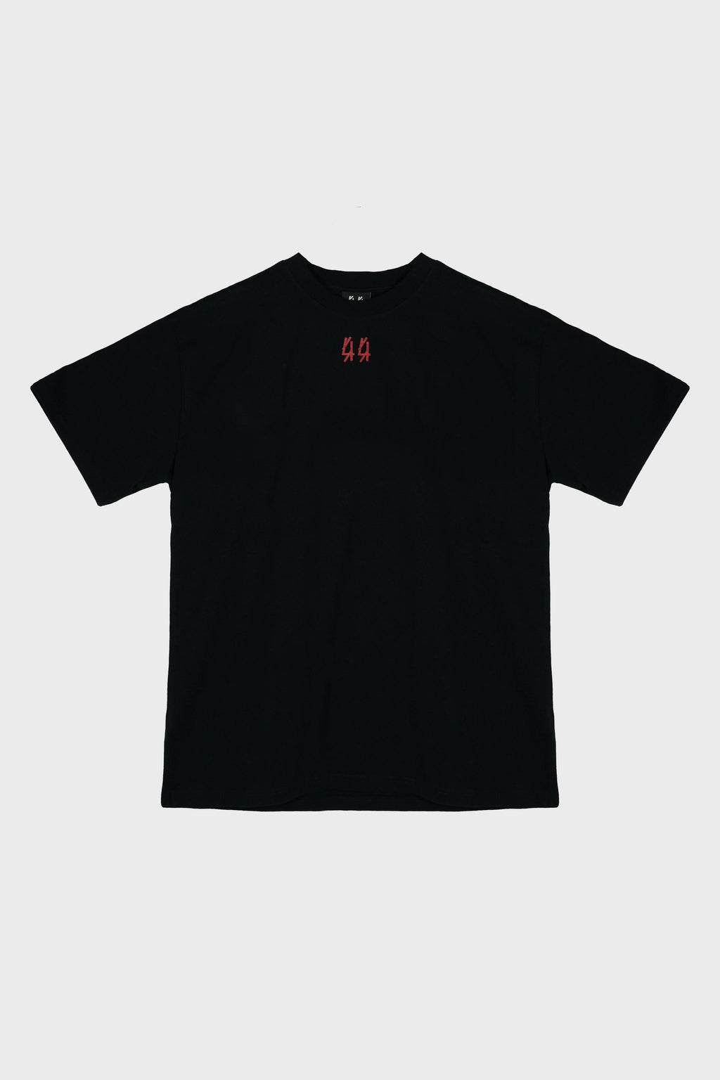 TEE BLACK + DRIP RISK RED
