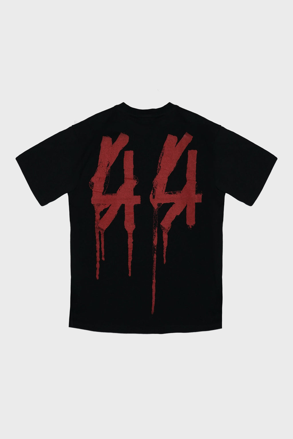 TEE BLACK + DRIP RISK RED