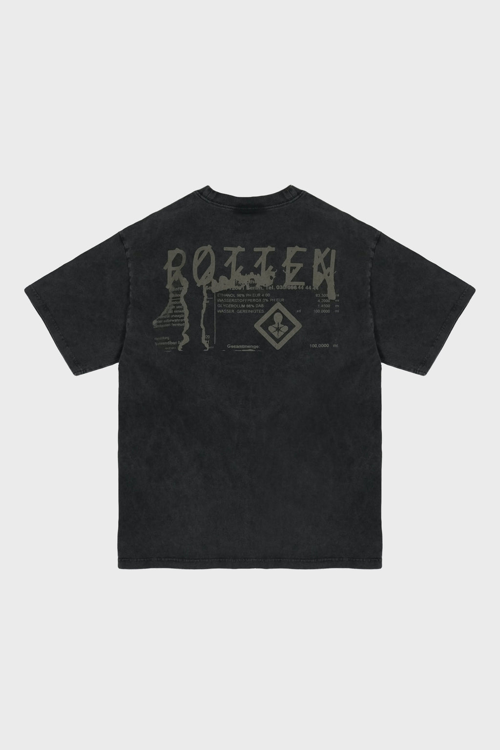 TEE MARBLE GREY + WELT SMOKE GREY