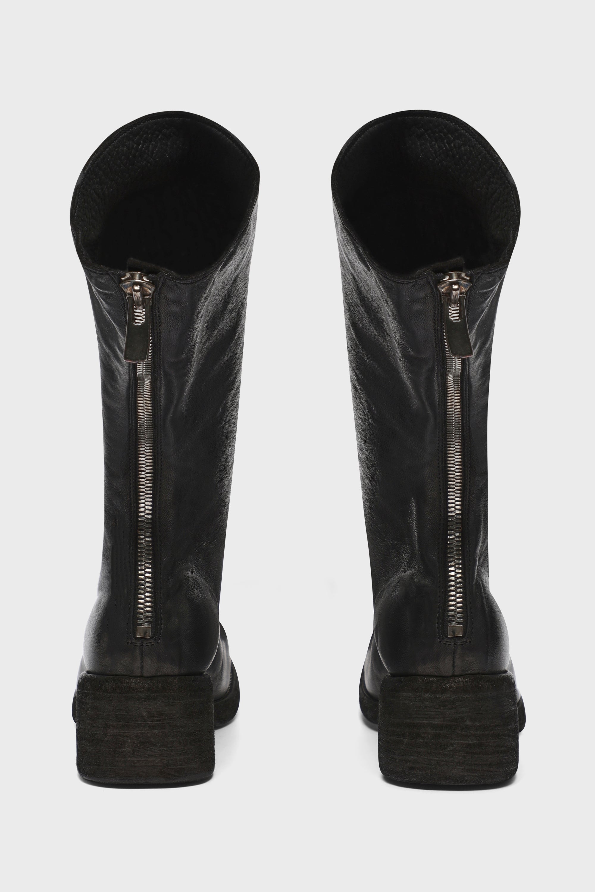 9089 BACK ZIP MID-CALF BOOT