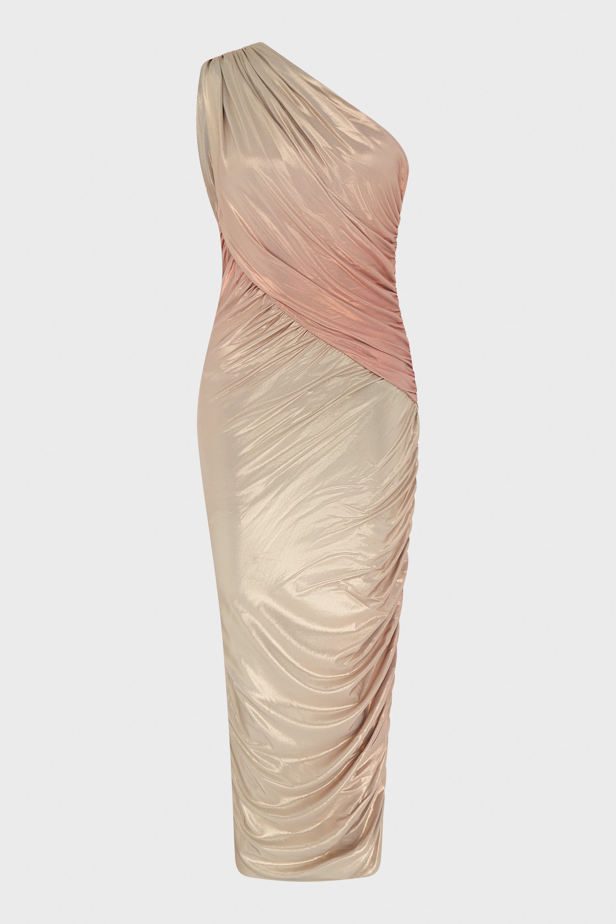 AMIRA DRESS TANGERINE DEGRADE