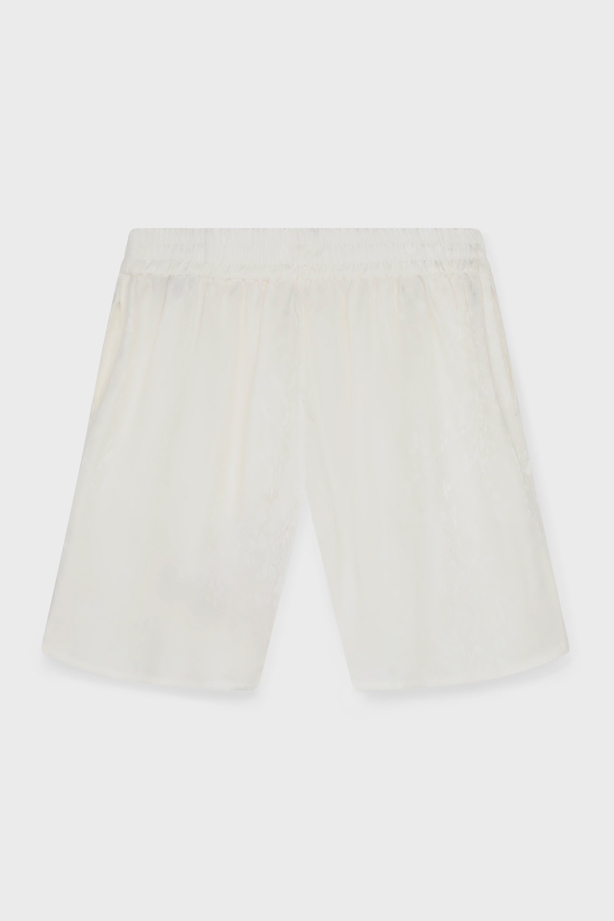 LARGE PAJAMA SHORTS IN DROPS JACQUARD