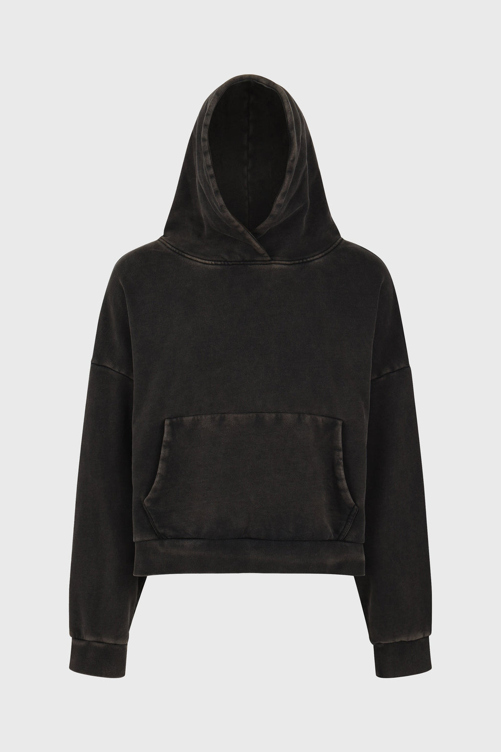 HEAVY HOOD WASHED BLACK