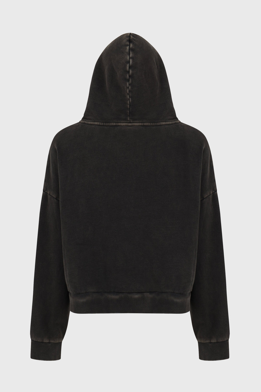 HEAVY HOOD WASHED BLACK