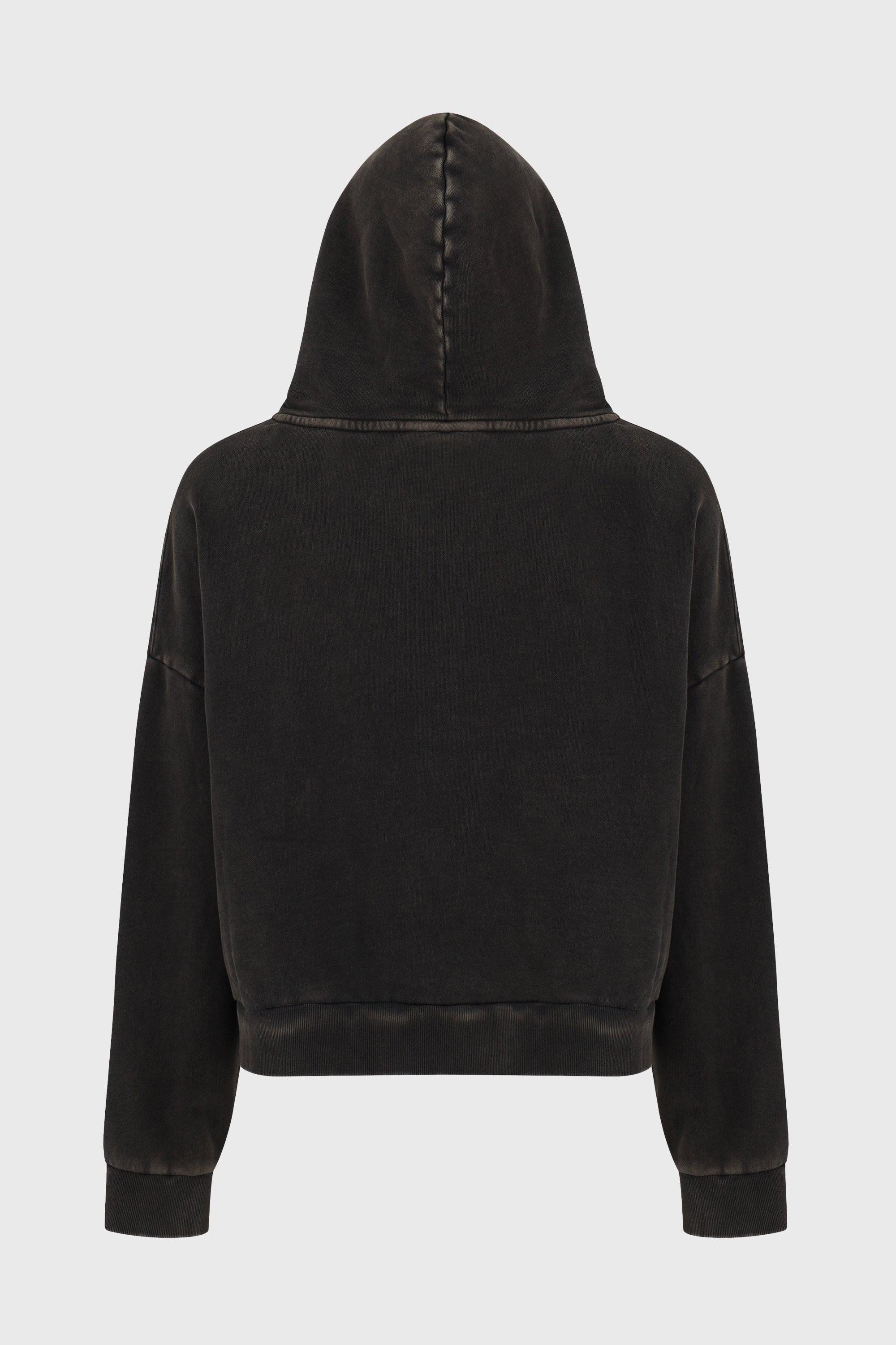 HEAVY HOOD WASHED BLACK