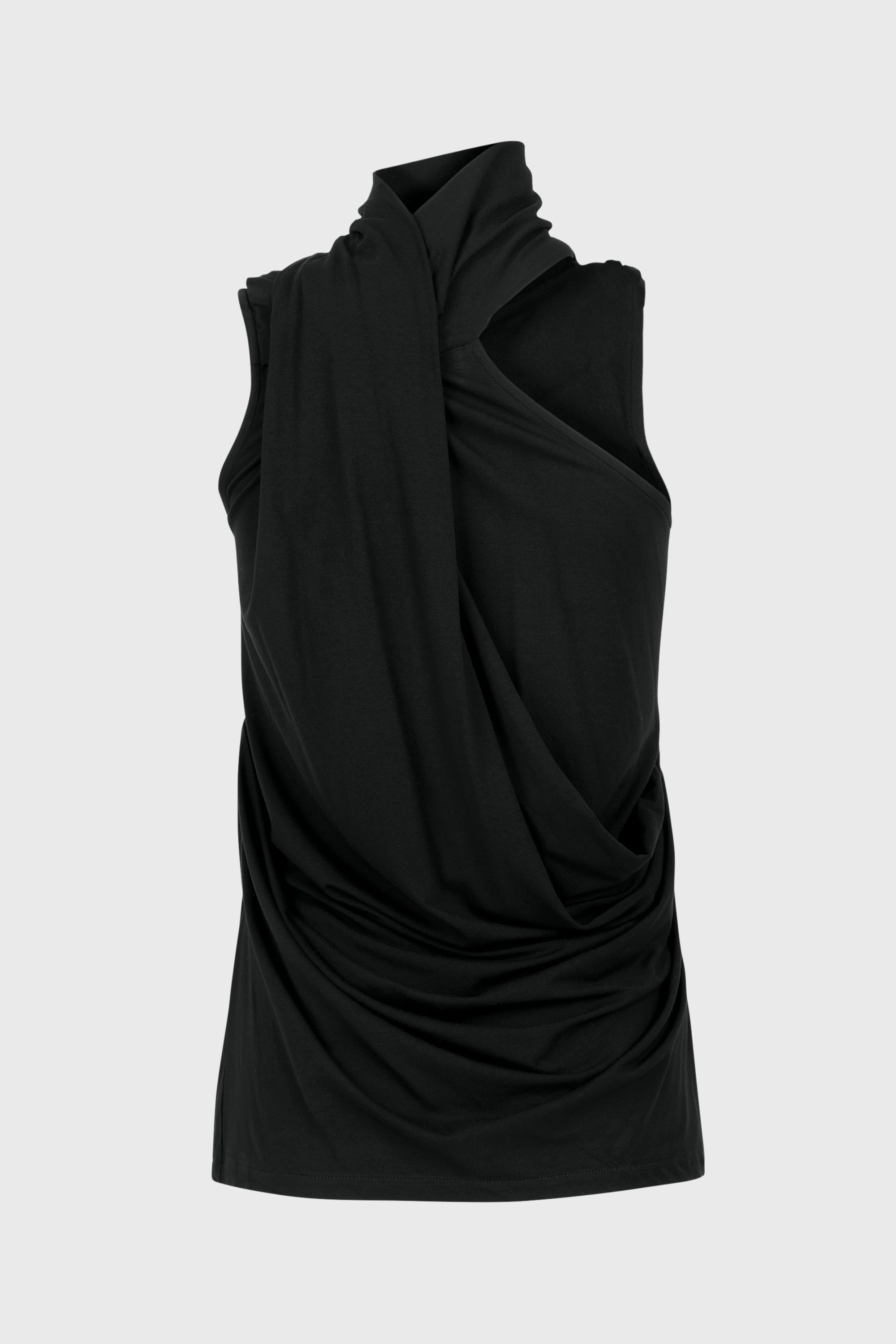 SLEEVELESS DALTERS TOP SOOT