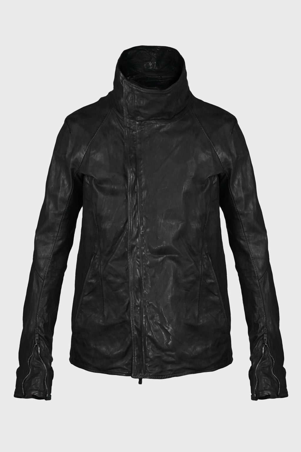 HIGH NECK BLOUSON BLACK