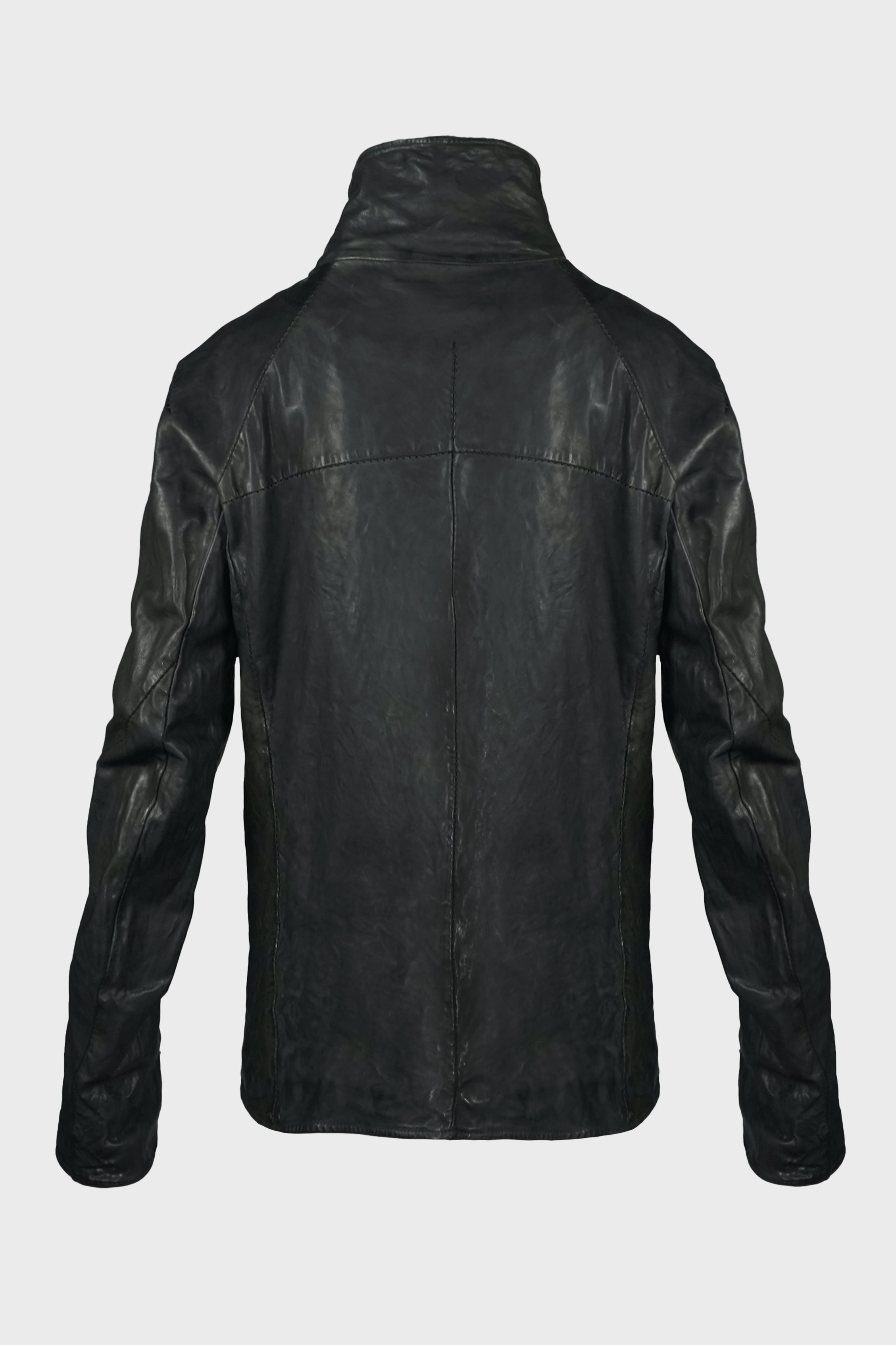 HIGH NECK BLOUSON BLACK