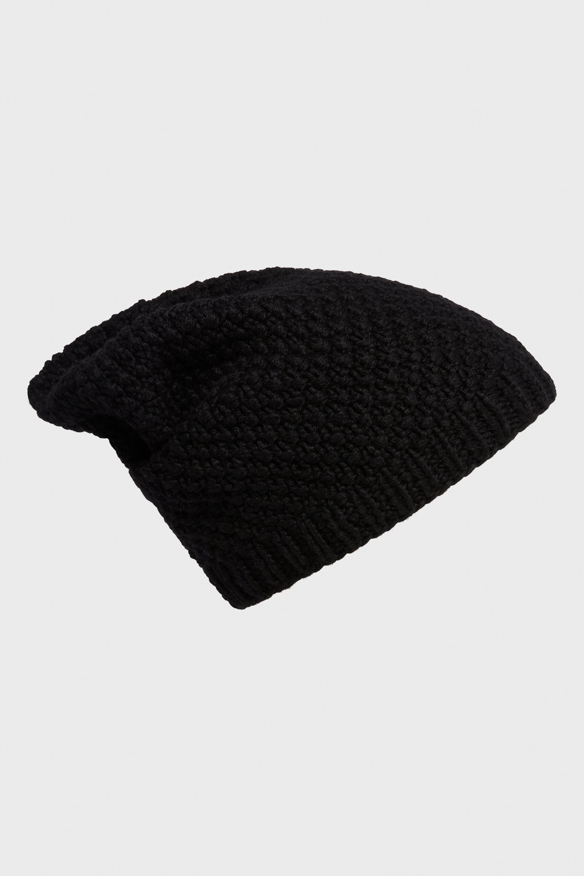 CAP MOSS - BUTTON BLACK