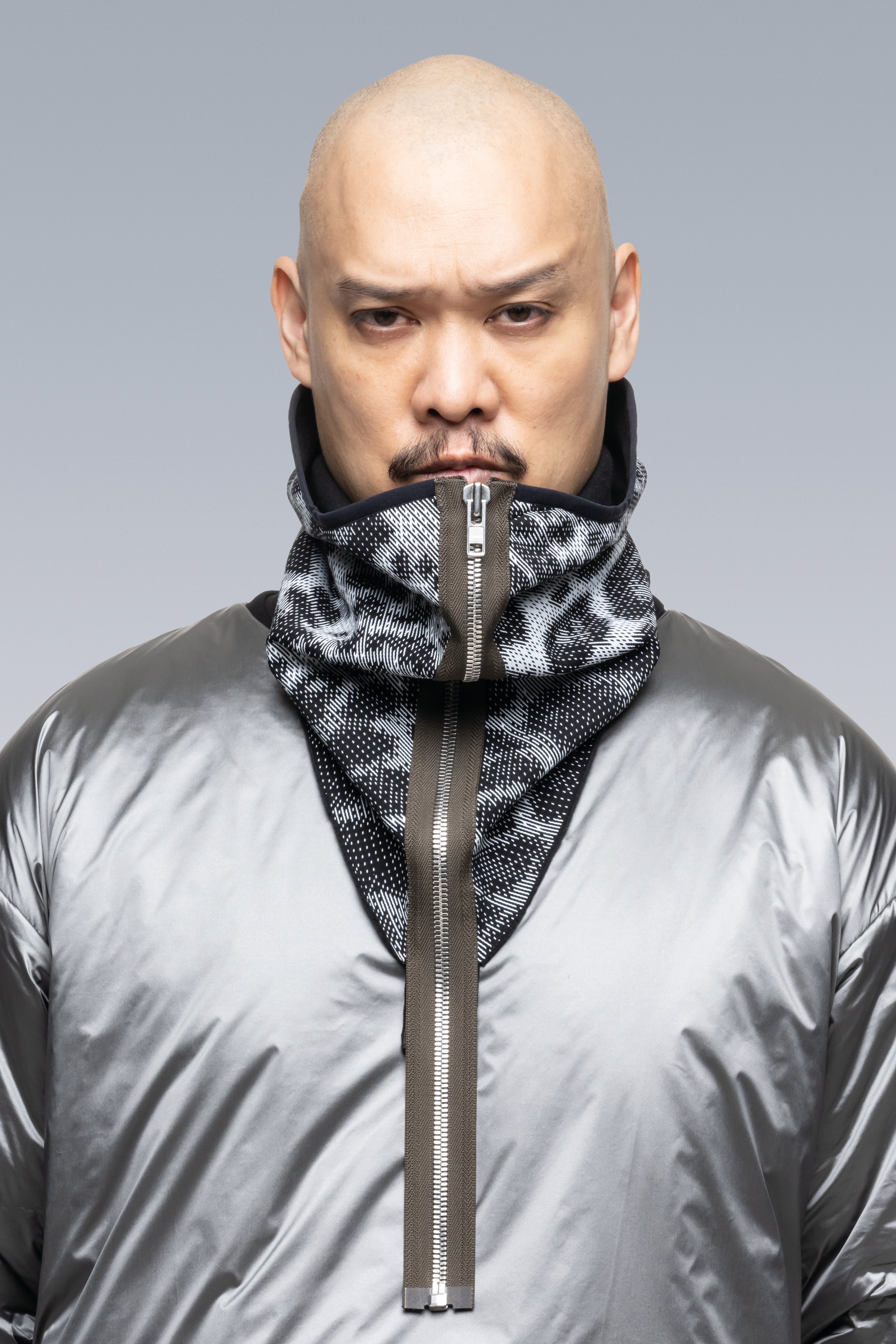 NG4-PS Modular Zippered Powerstretch® Neck Gaiter - Leopard