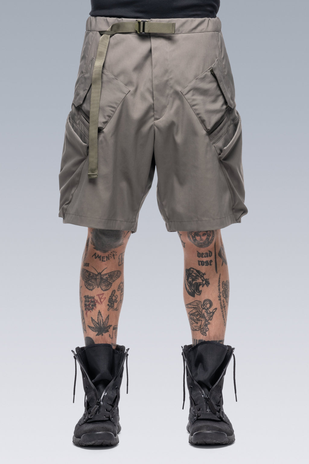 SP29-M Nylon Stretch BDU Short Pant - Dark Grey