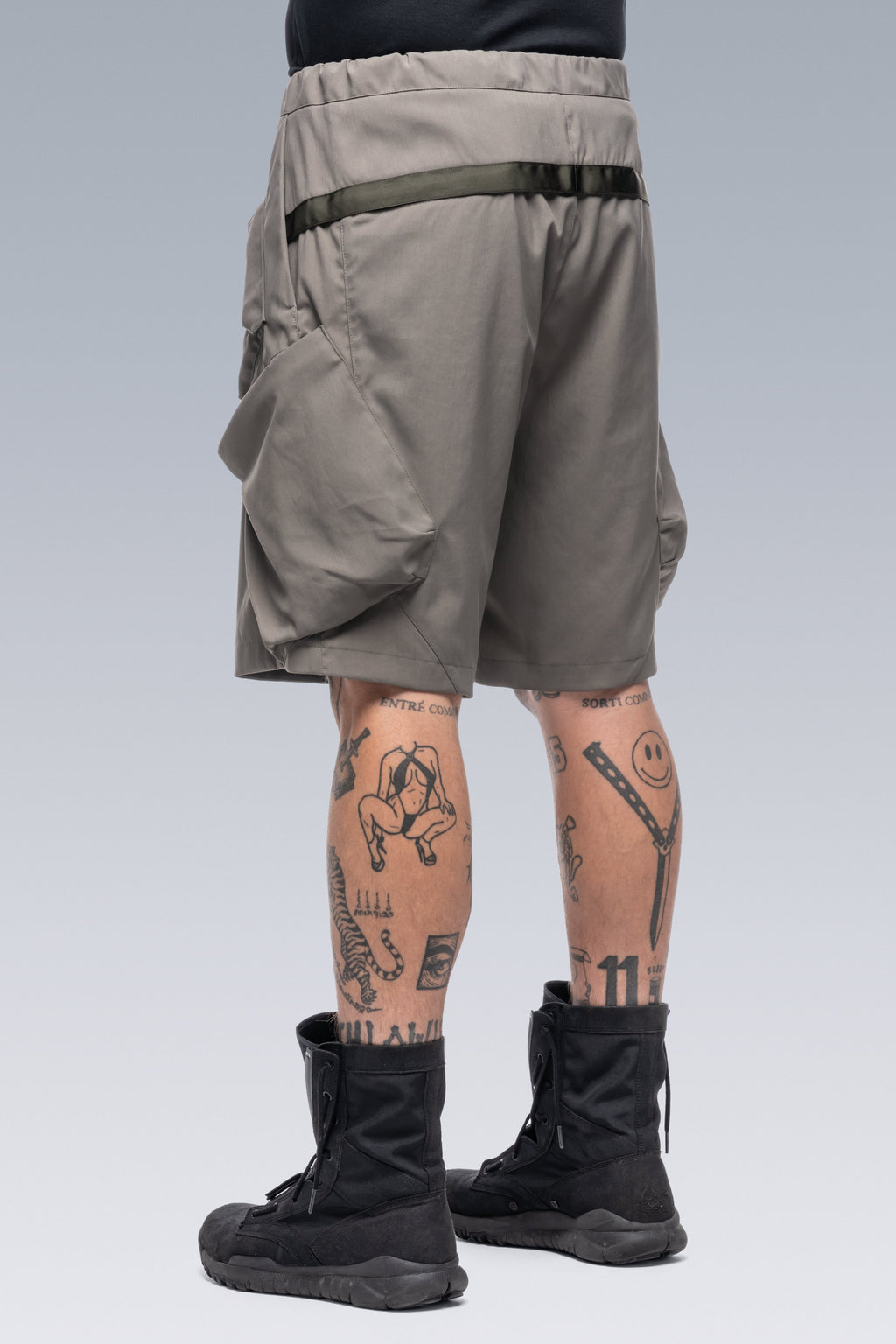 SP29-M Nylon Stretch BDU Short Pant - Dark Grey