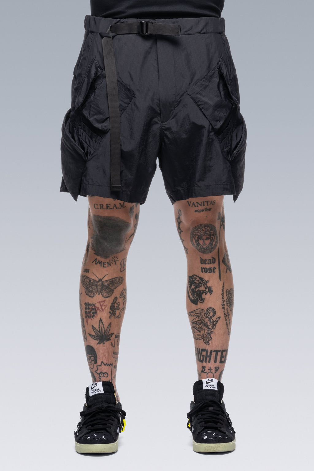 SP29K-M Nylon BDU Short Pant - Black