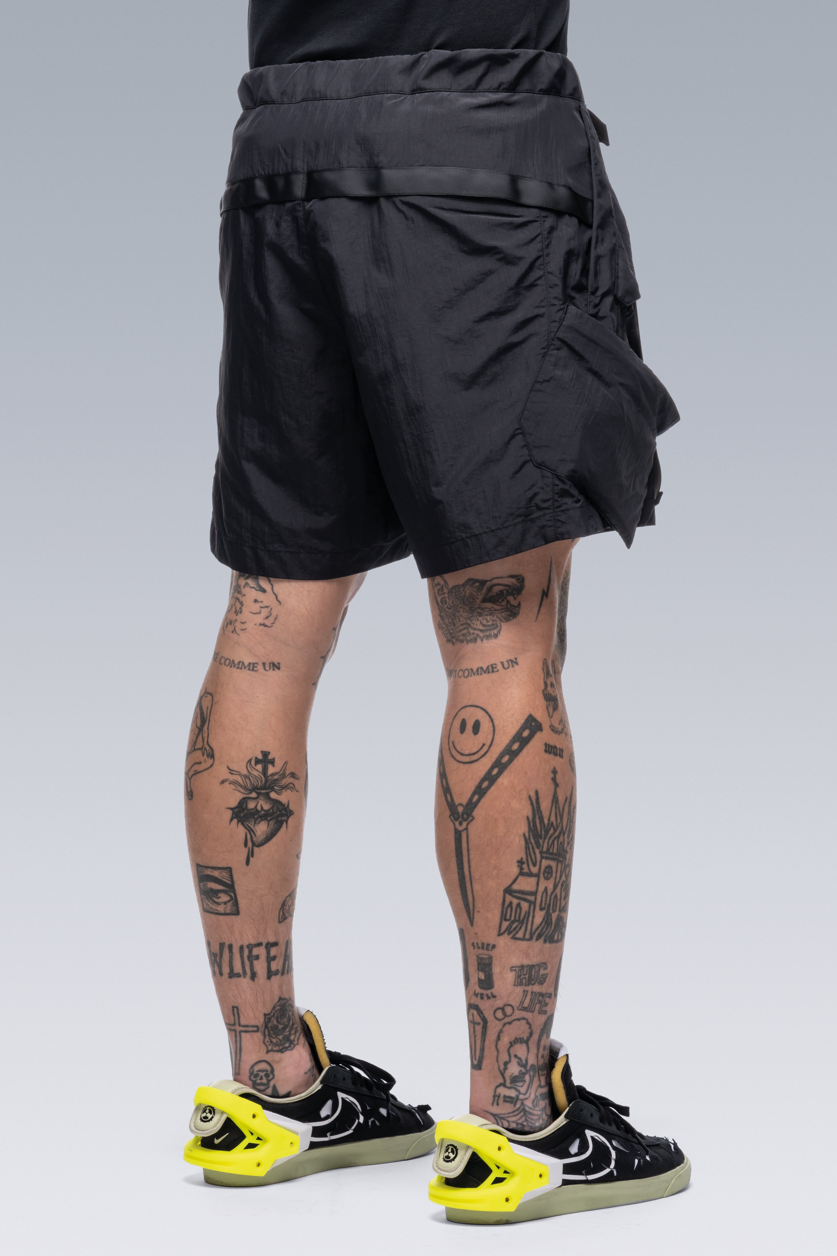 SP29K-M Nylon BDU Short Pant - Black