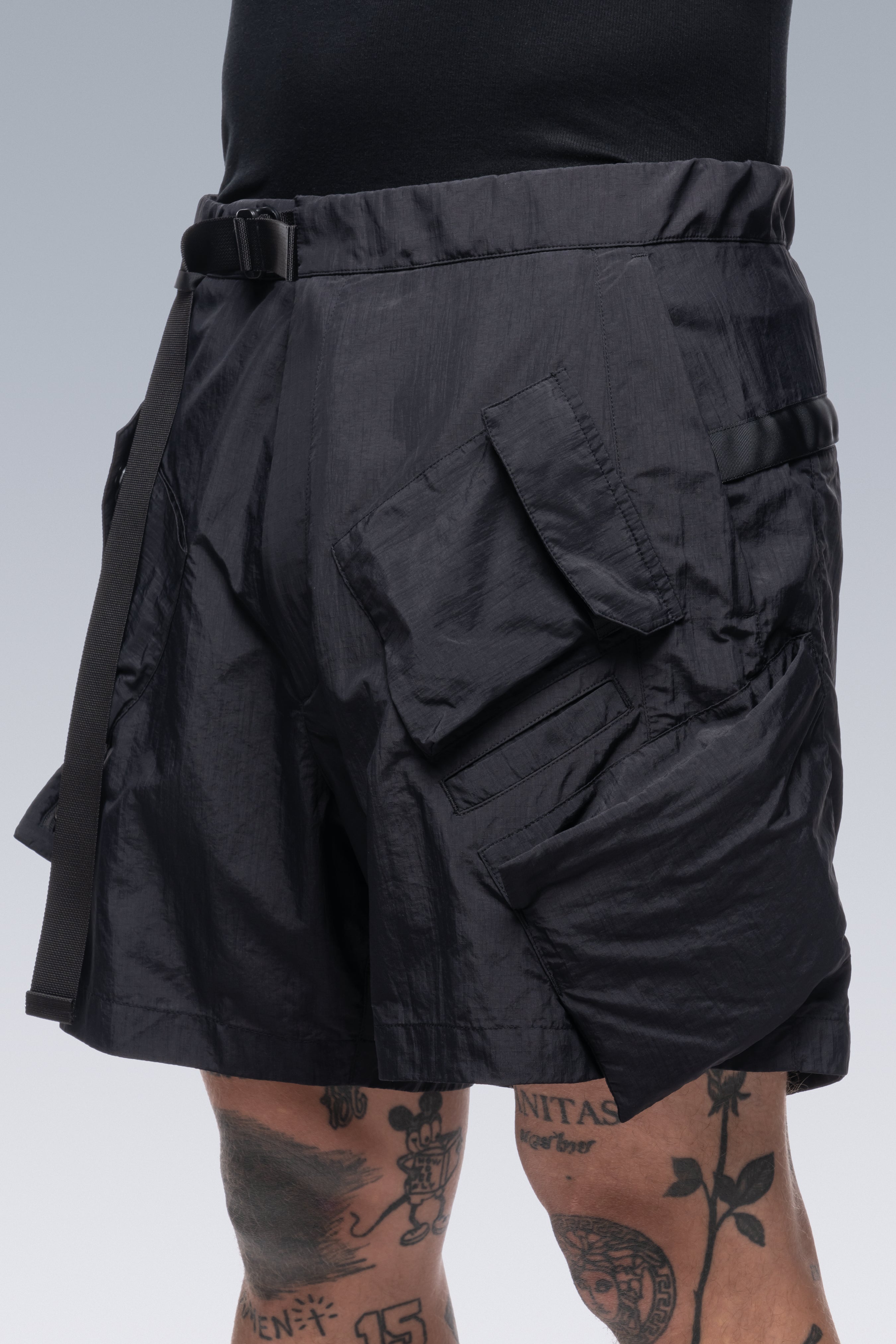 SP29K-M Nylon BDU Short Pant - Black