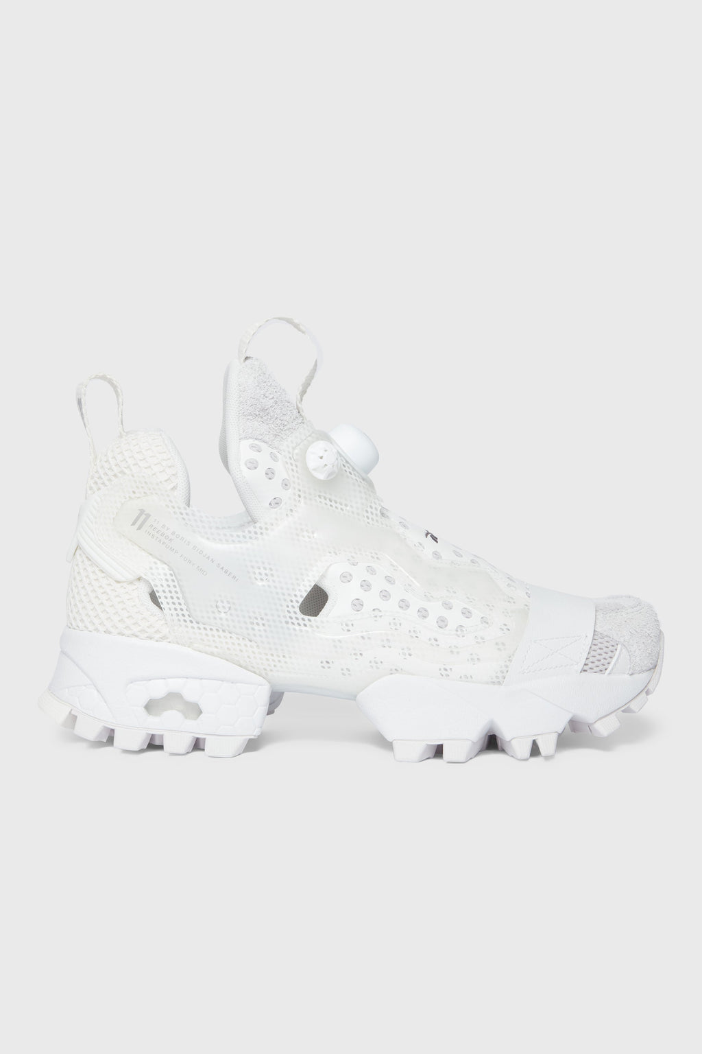 X REEBOK IPF PUMP FURY SNEAKER WHITE