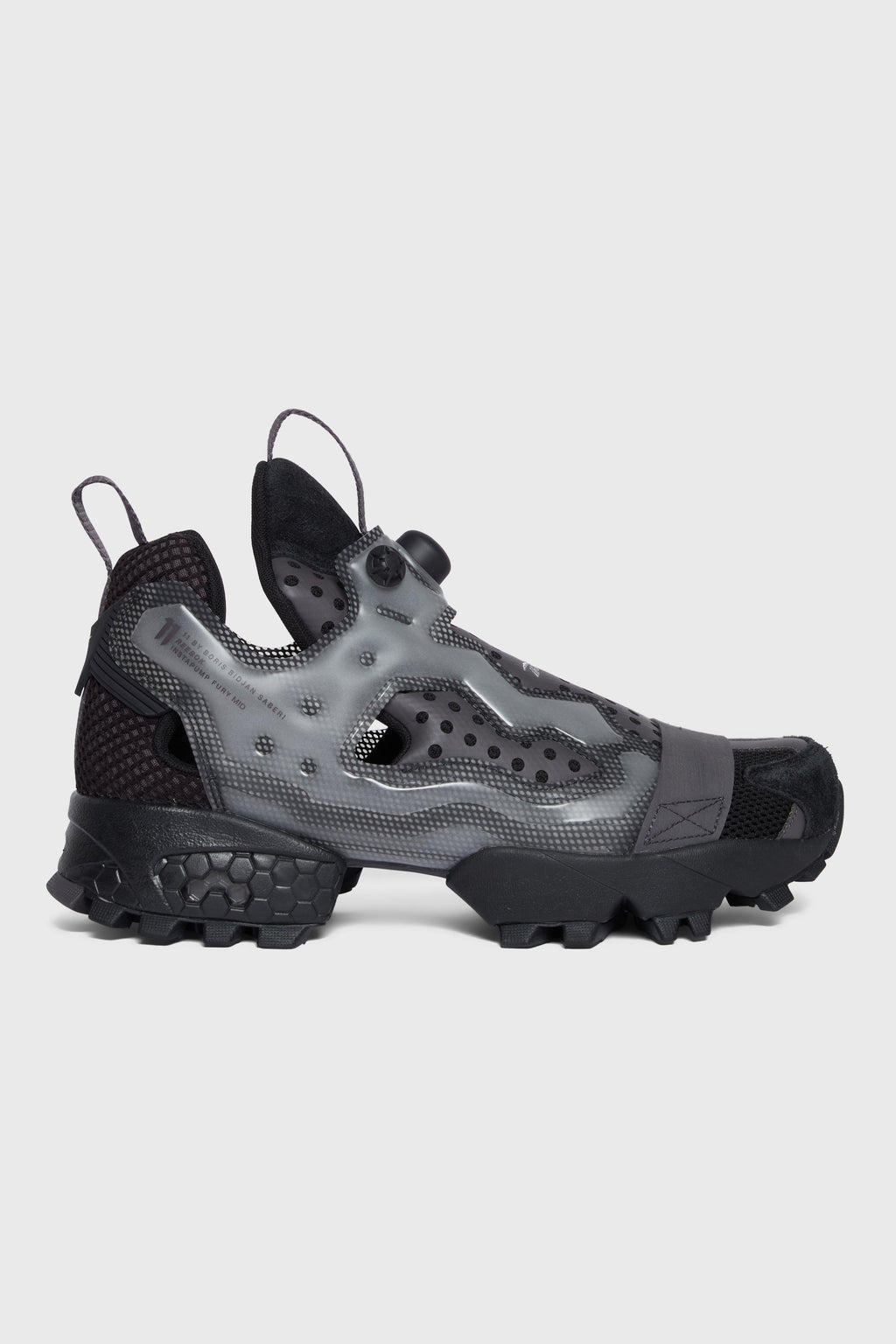 X REEBOK IPF PUMP FURY SNEAKER BLACK