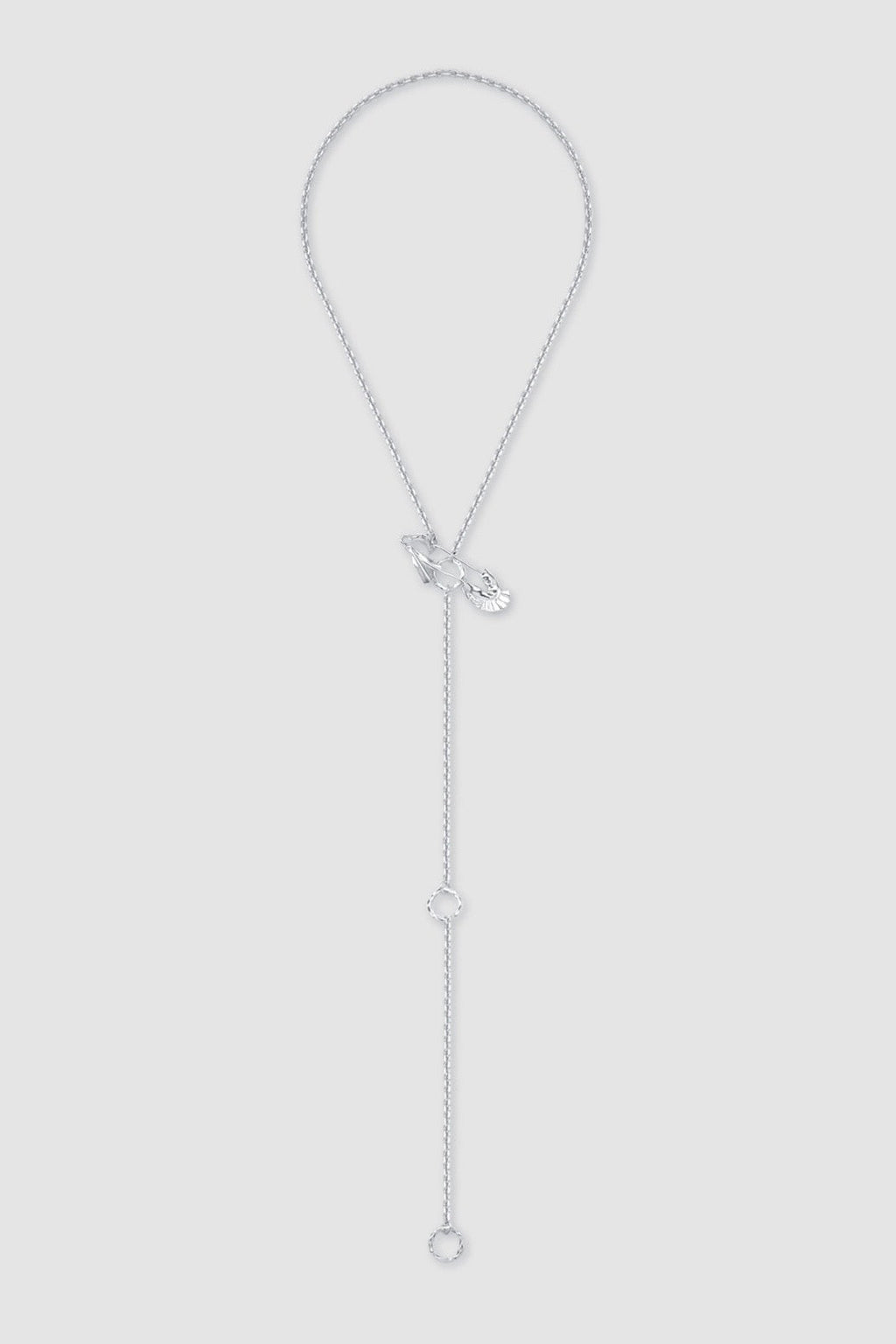 Achilles safety Pin Necklace