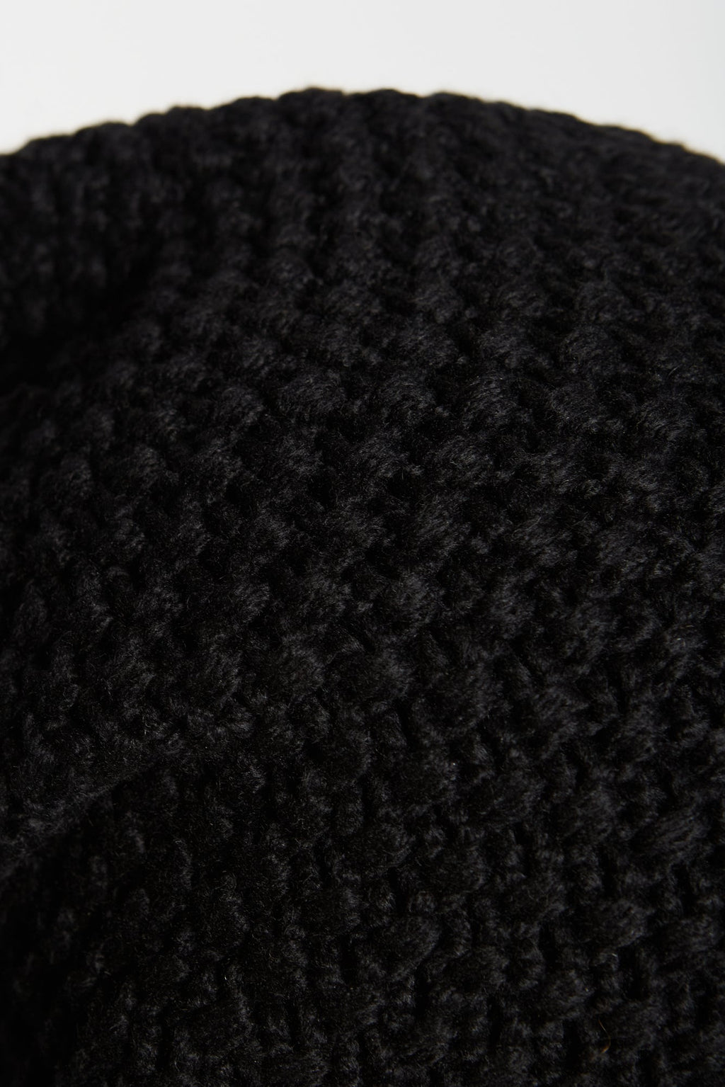 CAP MOSS - BUTTON BLACK