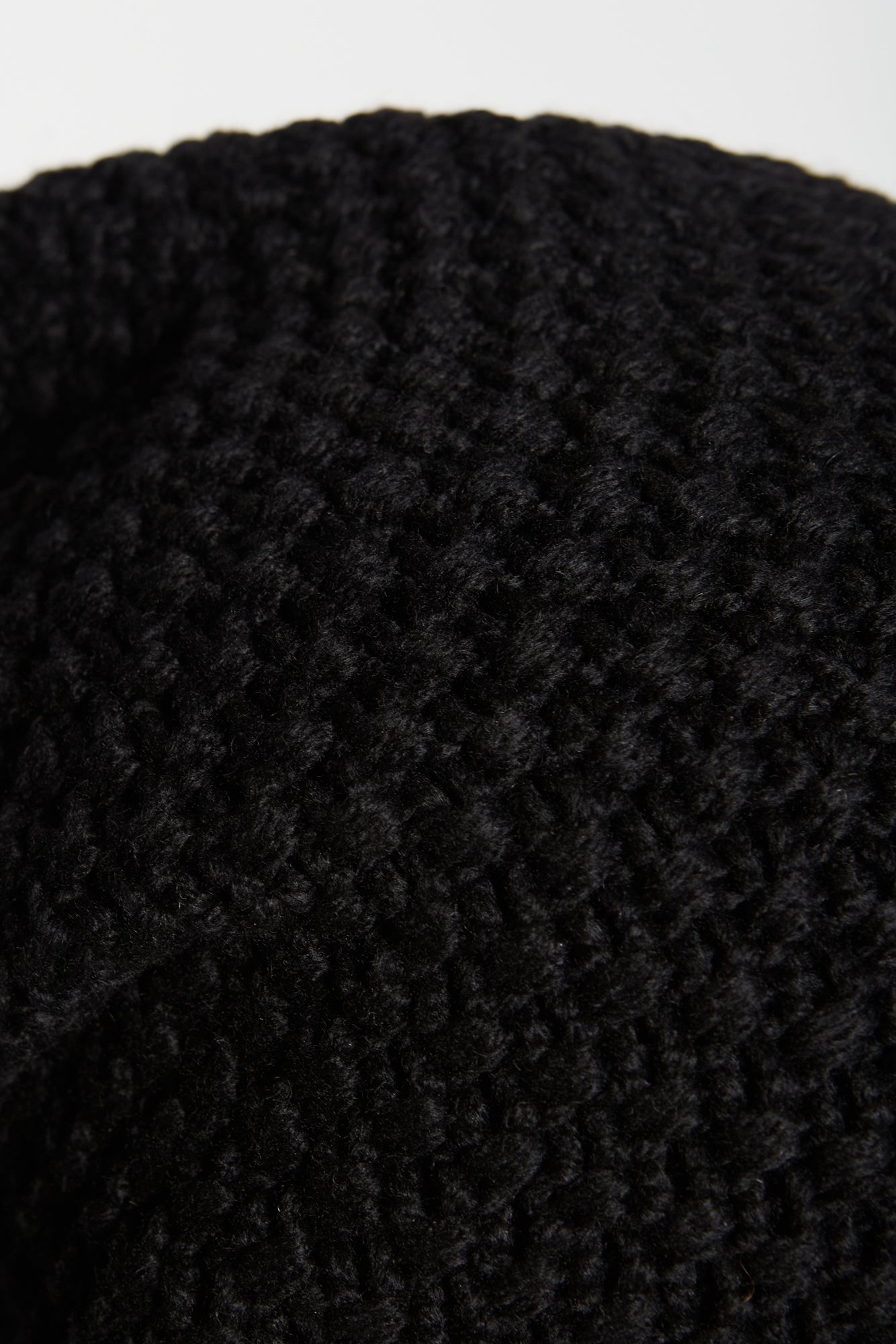 CAP MOSS - BUTTON BLACK