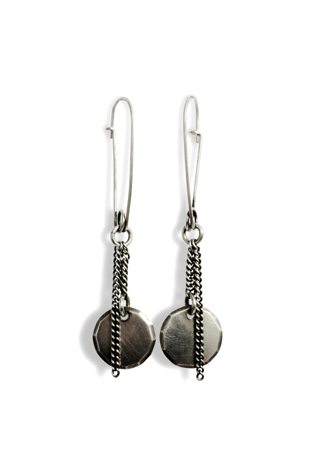 EARRINGS PLATE FACETTES
